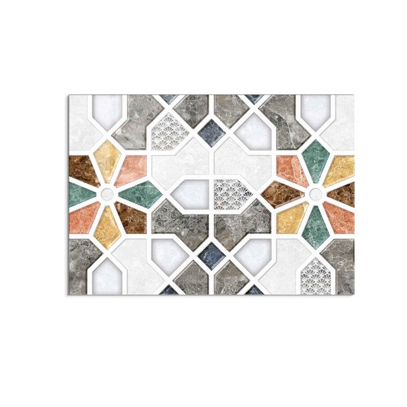 Superbe peinture murale en verre trempé 27,6 po x 39,4 po | 100% verre trempé, épaisseur: 0,16 pouce | Décoration élégante pour le salon ou le bureau, durable et facile à nettoyer, idée de cadeau parfaite