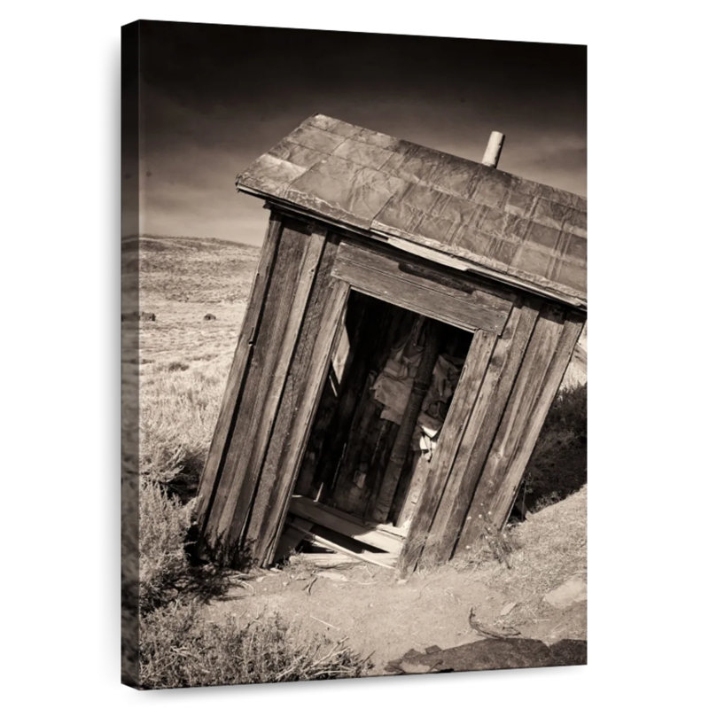 Lilie Ghost Town Outhouse II, H 45 po x l 30 po