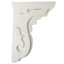 Endurathane Piedmont Corbel, 6"W x 11"D x 16 1/4"H, Factory Primed