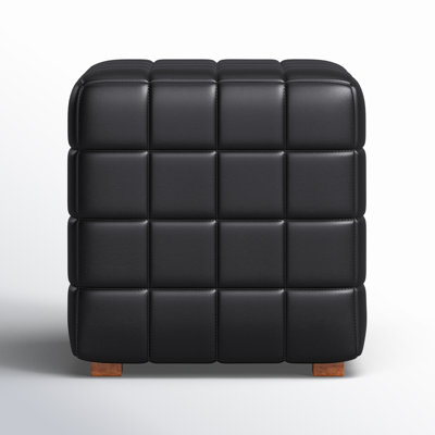 Giana Leather Ottoman