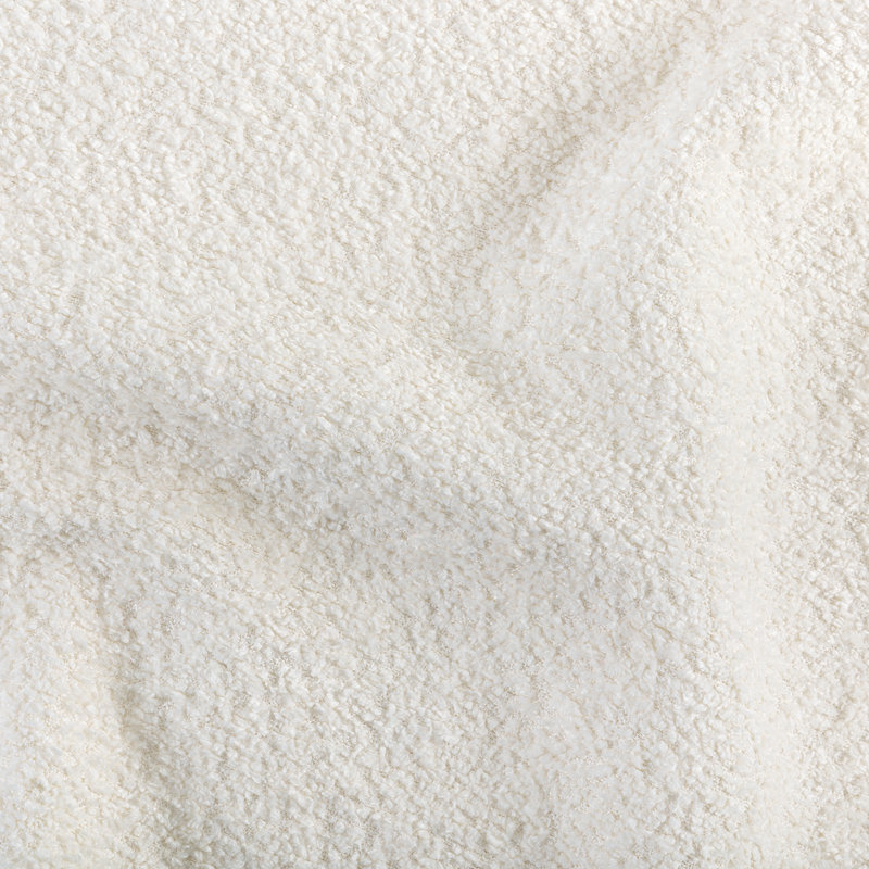 Luca 6 - Piece Upholstered Sectional, White Polyester