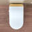 Smart Bidet Toilet With Auto Flush, Automatic Lid Open/Close, Heated Seat, Warm Water Wash, Air Dry, Foam , Foot Sensor, Comfort Height, - Saving Technology, Built In Deodorizer, Multiple Temperature-129111245