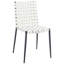 Chaise d'appoint rembourrée en cuir Brett-301507475-301507472