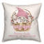  Housse et insert de coussin carré Gnome Valentine-1502087285