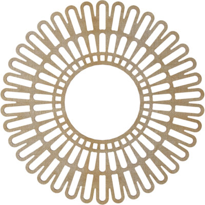 Médaillon de plafond en bois Cornellius