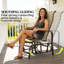 Ensemble de 2 chaises longues confortables