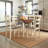 Strongsville Extendable Round Solid Wood Base Dining Table