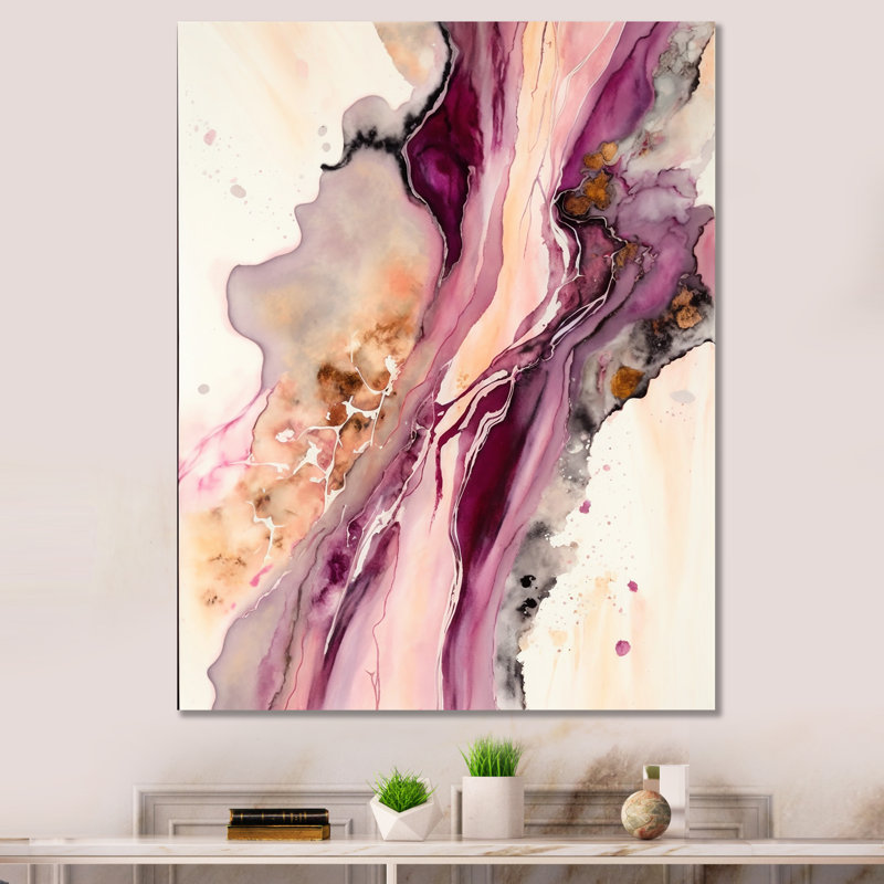 «River In The Redend Point Canyon IV», reproduction sur toile, L 12 po x H 20 po, Toile tendue