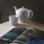 Royal Copenhagen White Fluted 33.8 oz. Porcelain Teapot