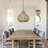 Blayk 1 - Light Natural Teardrop Pendant-726672618
