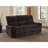 Trask Dark Brown Reclining Sofa