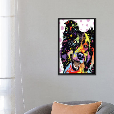 Border Collie - Wrapped Canvas Print