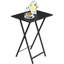 Table d'appoint pliante pour téléviseur, table d'appoint stable pour les petits espaces