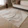 Decara Quartz Abstract High-Low Beige Area Rug