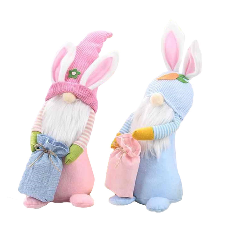 Ensemble 2 pièces de gnomes de lapin