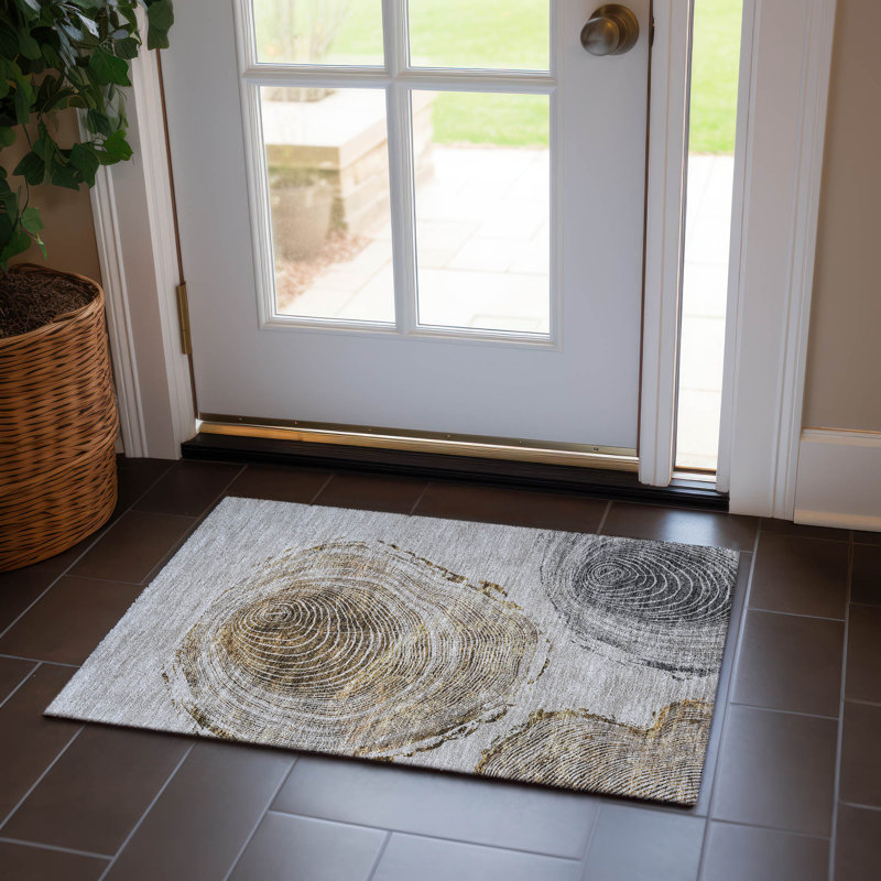 Tapis intérieur / extérieur Naadiya, Rectangle 1 pi 8 po x 2 pi 6 po