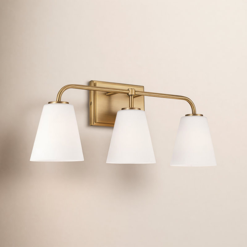 Misty 3 - Light Dimmable Vanity Light, Gold