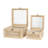 2 Piece Manufactured Wood Decorative Box Set