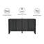Buffet 60 po gris anthracite | Idée cadeau-85160099