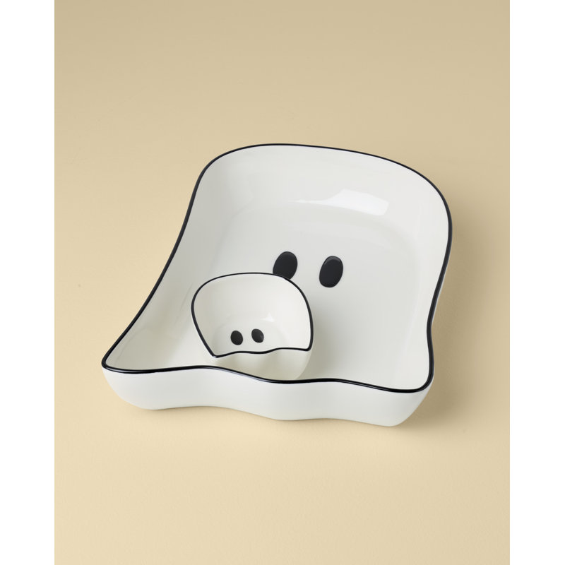 Lenox Ghost Chip & Dip 2-Piece Set