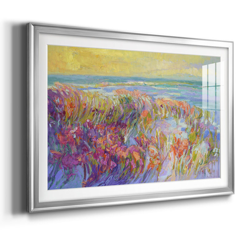 Summer Sanctuary, reproduction d'art sur papier, Argent, H 19 po x l 27 po x P 1,5 po