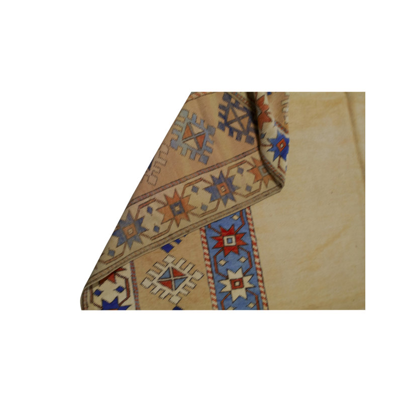 Hand-Knotted High-Quality Beige and Beige Area Rug