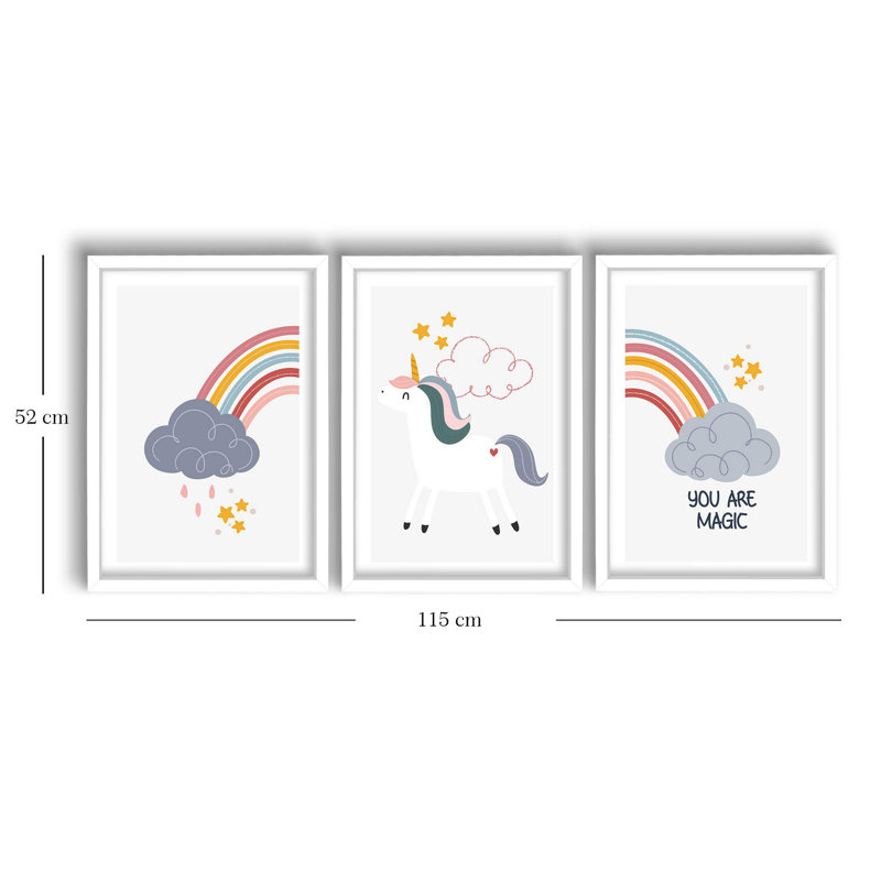 Élégantes peintures décoratives en panneau de fibres à densité moyenne (3 pièces), 15,0 x 20,9 pouces | 100% panneau de fibres à densité moyenne avec une épaisseur de 0,11 pouce, cadre 100% en bois avec une épaisseur de 0,87 pouce | Parfait pour la décoration intérieure, le salon et les espaces de bureau