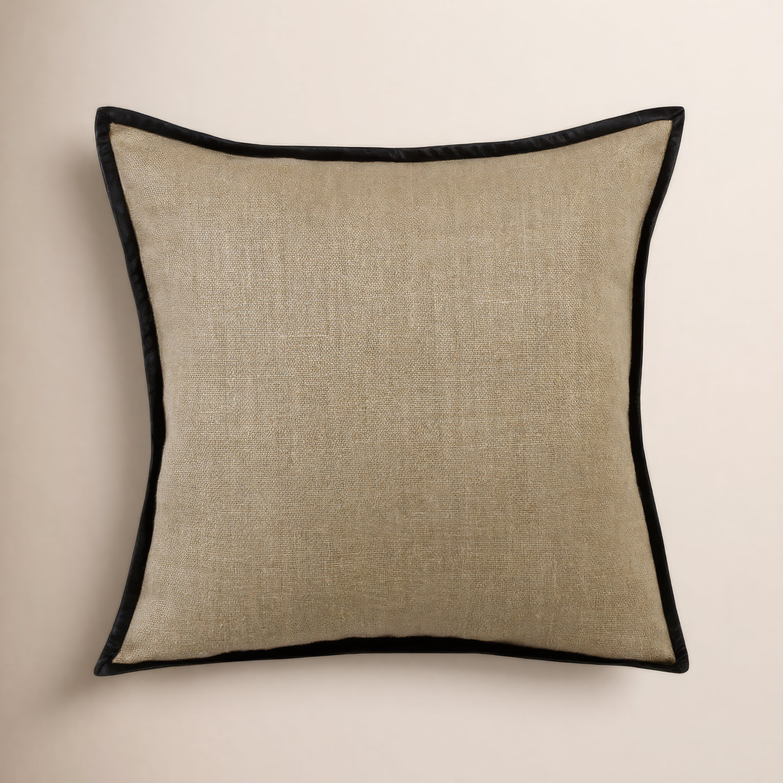 20" x 20" Handwoven Linen Pillow Cover, Pillow Cover Only - No Insert