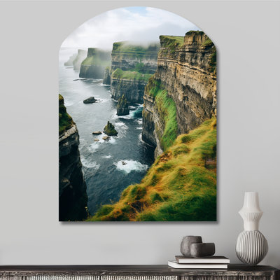 Mancini - Ireland Arch Shape Asymmetric Metal Wall Sculpture