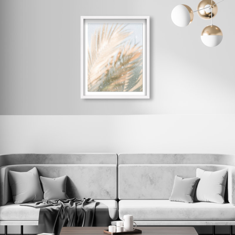 Golden Hour Framed Graphic Art, 46.5"H x 37.5"W, White Shadowbox