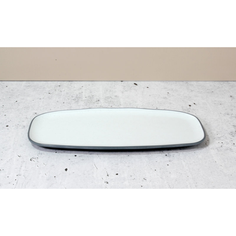 Host Marl Melamine Platter, Blue
