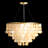 7 - Light Dimmable Capiz Shell Chandelier
