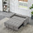 Versatile Folding Sofa Bed with Adjustable Back for Relaxation and Comfort-1961880498