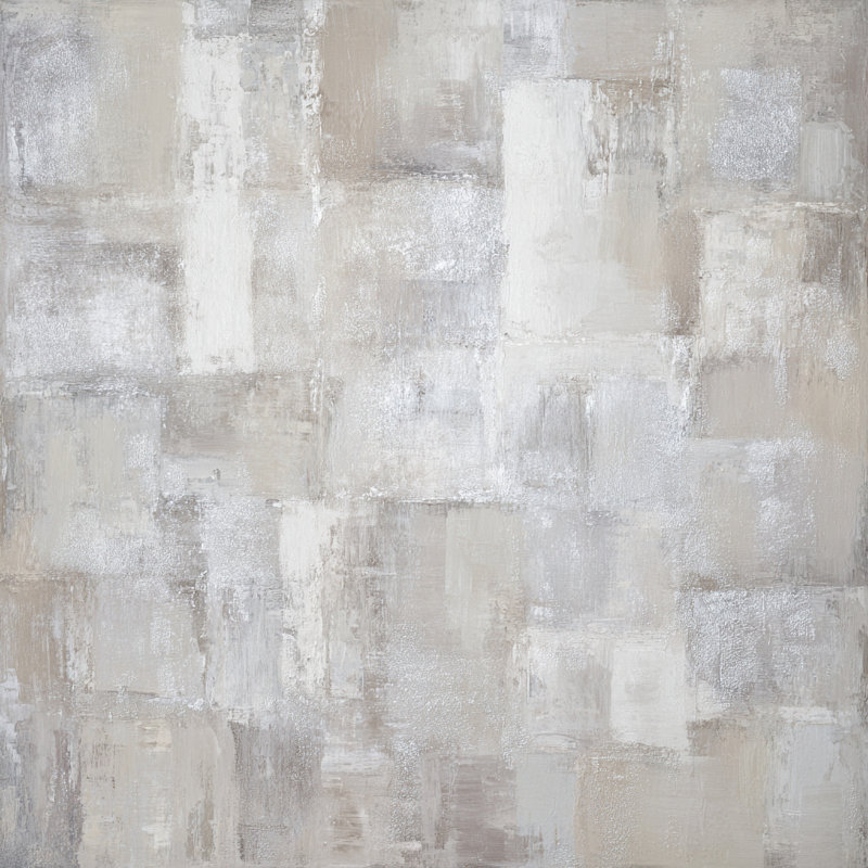 Art mural sur toile Mist, L 40 po x H 40 po x P 1,5 po