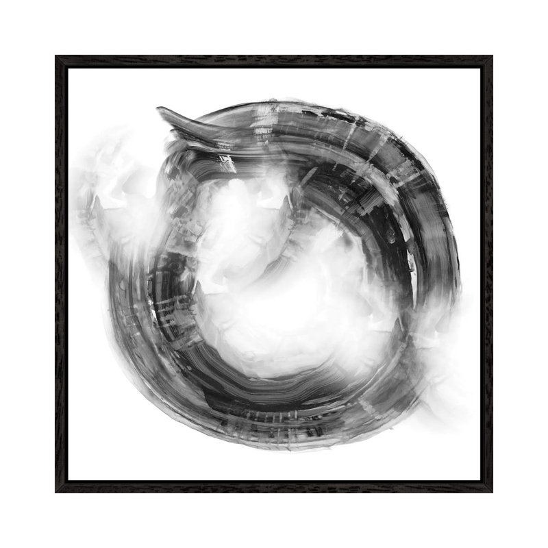 Ring by Nan - Painting on Canvas, Black Framed, 93.98 cm H x 93.98 cm W