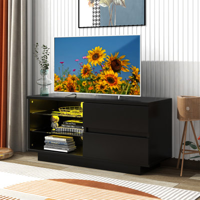 Allal Unfinished TV Stand for TVs up to 50"