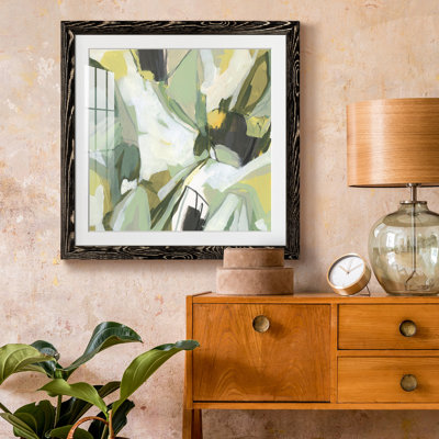 «Electric Lichen I-Premium», reproduction encadrée prête à être accrochée