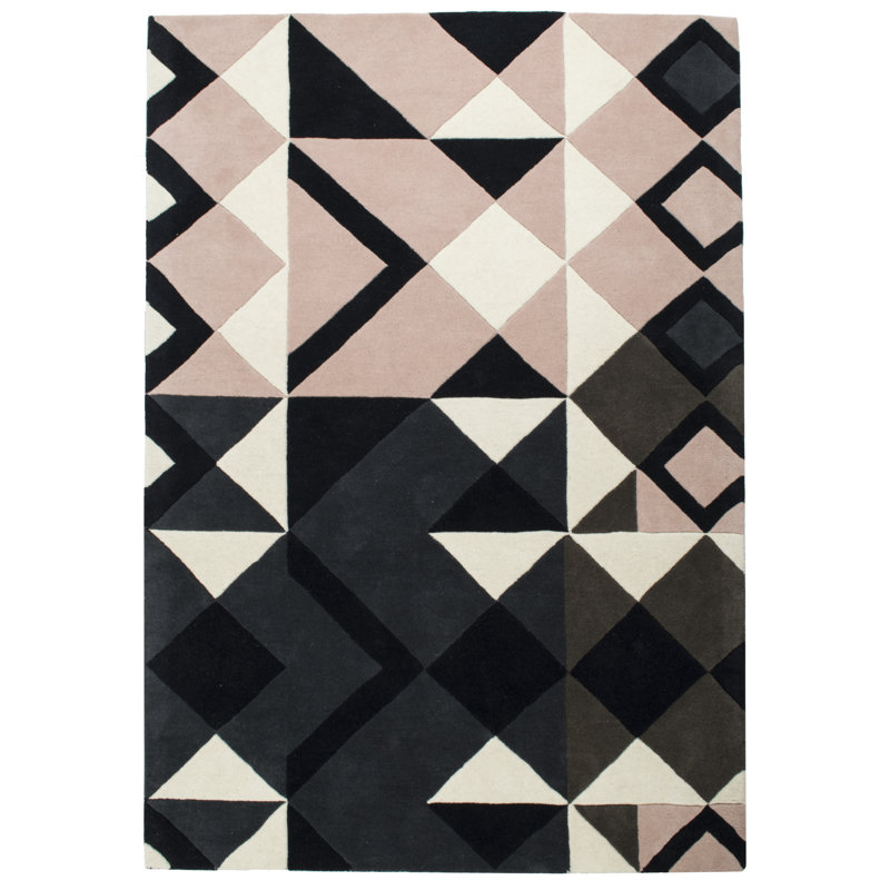 Mclea Geometric Hand Woven Area Rug, Rectangle 200 x 290cm