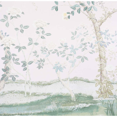 Schumacher x Miles Redd Madame De Pompadour Panel Set