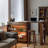 40.94"Retro Solid Wood Telescopic Bar Table