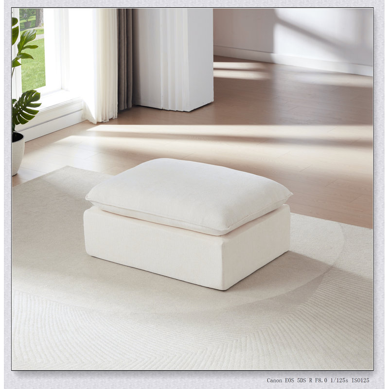 Canapé moderne en nuage de chenille, combinable librement, siège confortable pour les salons, les appartements et les bureaux