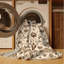 Tapis beige lavable à la machine-985274844