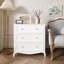 Commode blanche 3 tiroirs