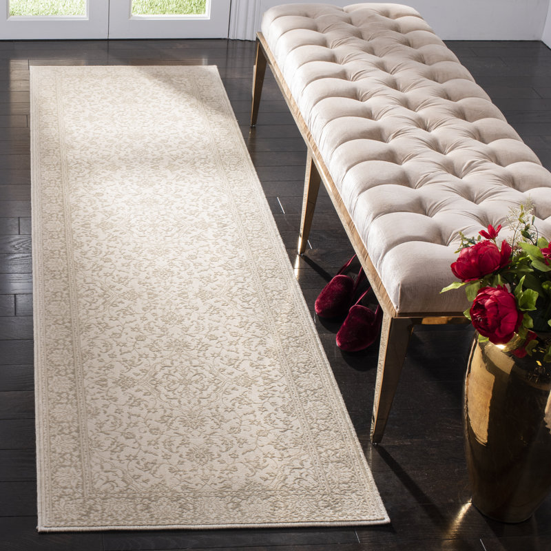 Forestburgh Performance Floral Rug, Rectangle 2'7" x 4'
