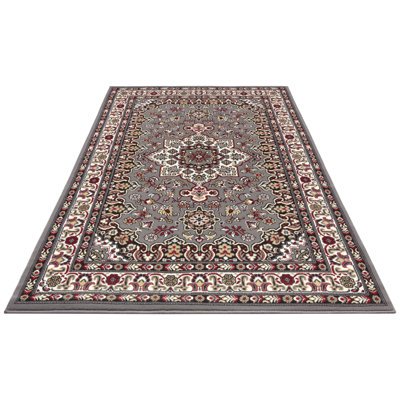 Parun Täbriz Tufted Grey Rug