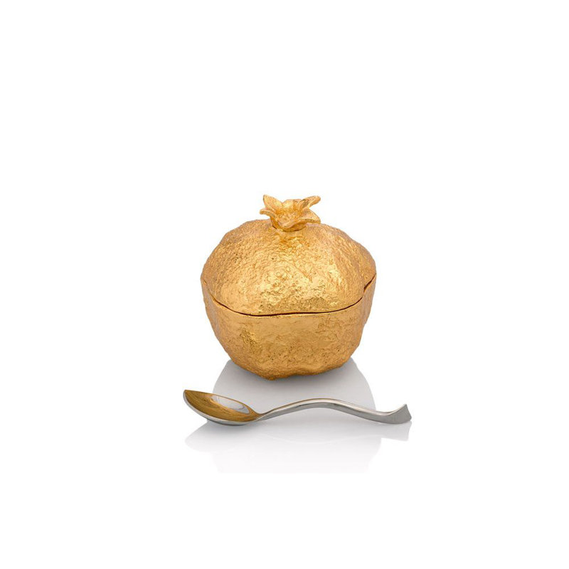 Pomegranate Mini Pot w/ Spoon