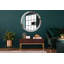 Huldar Glass Flat Wall Mirror
