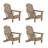 Shawnna HDPE Folding Adirondack Chair-86794603