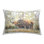 Rustic Patterned Longhorn Decorative Printed Throw Pillow Design by Pam Britton