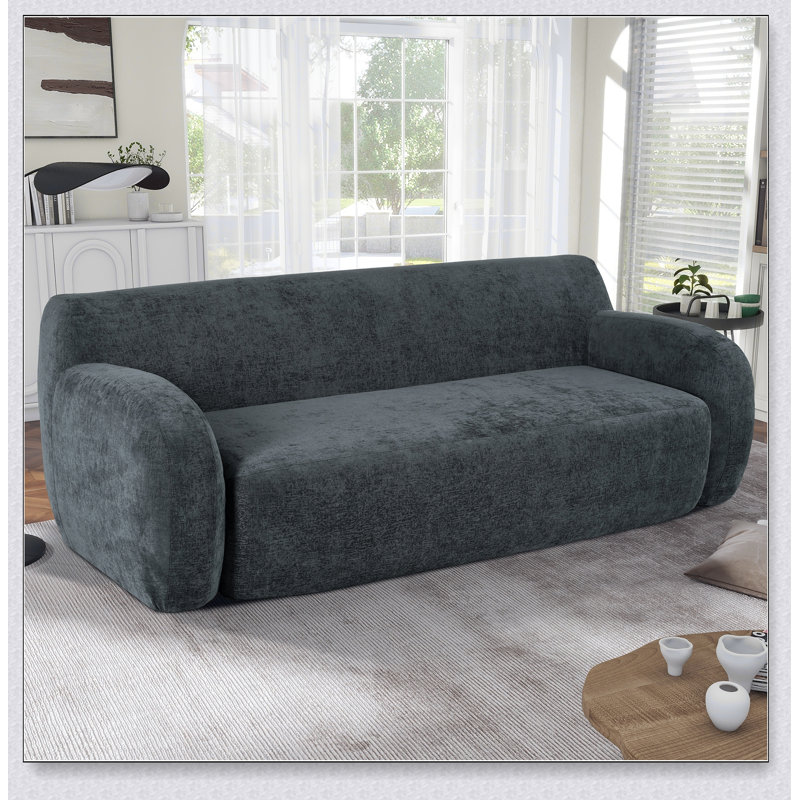 Console étroite étroite avec stratifié gris et noir, parfaite pour le vestibule ou le canapé, alliant style et fonctionnalité